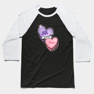 Little But Fierce Tattoo Style Baseball T-Shirt